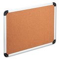 Universal Battery Universal 43712 Bulletin Board  Natural Cork  24 x 18  Aluminum Frame 43712